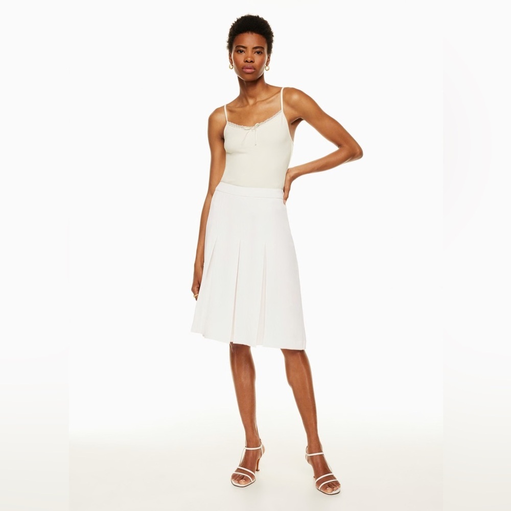 Aritzia Wilfred Windmill Pleated Skirt
